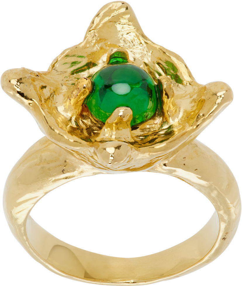 Ringa Chopova Lowena Chopova Lowena Claw Ring Metallisk | 6556