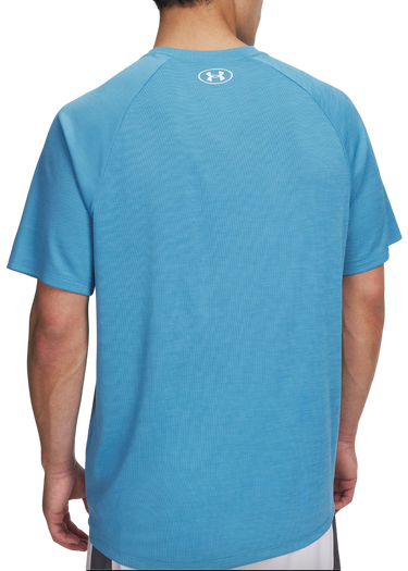T-shirt Under Armour Tech Textured Short Sleeve T-Shirt Blå | 1382796-453, 1