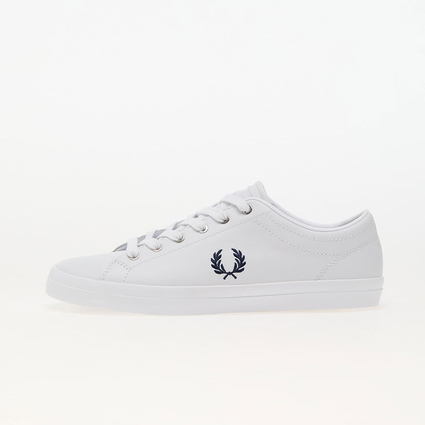 Sneakers och skor Fred Perry Baseline Leather Vit | B7311