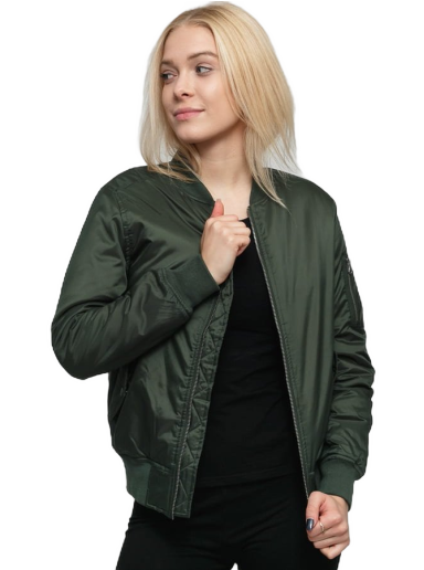 Bomberjacka Urban Classics Ladies Basic Bomber Jacket Grön | tb807 olive
