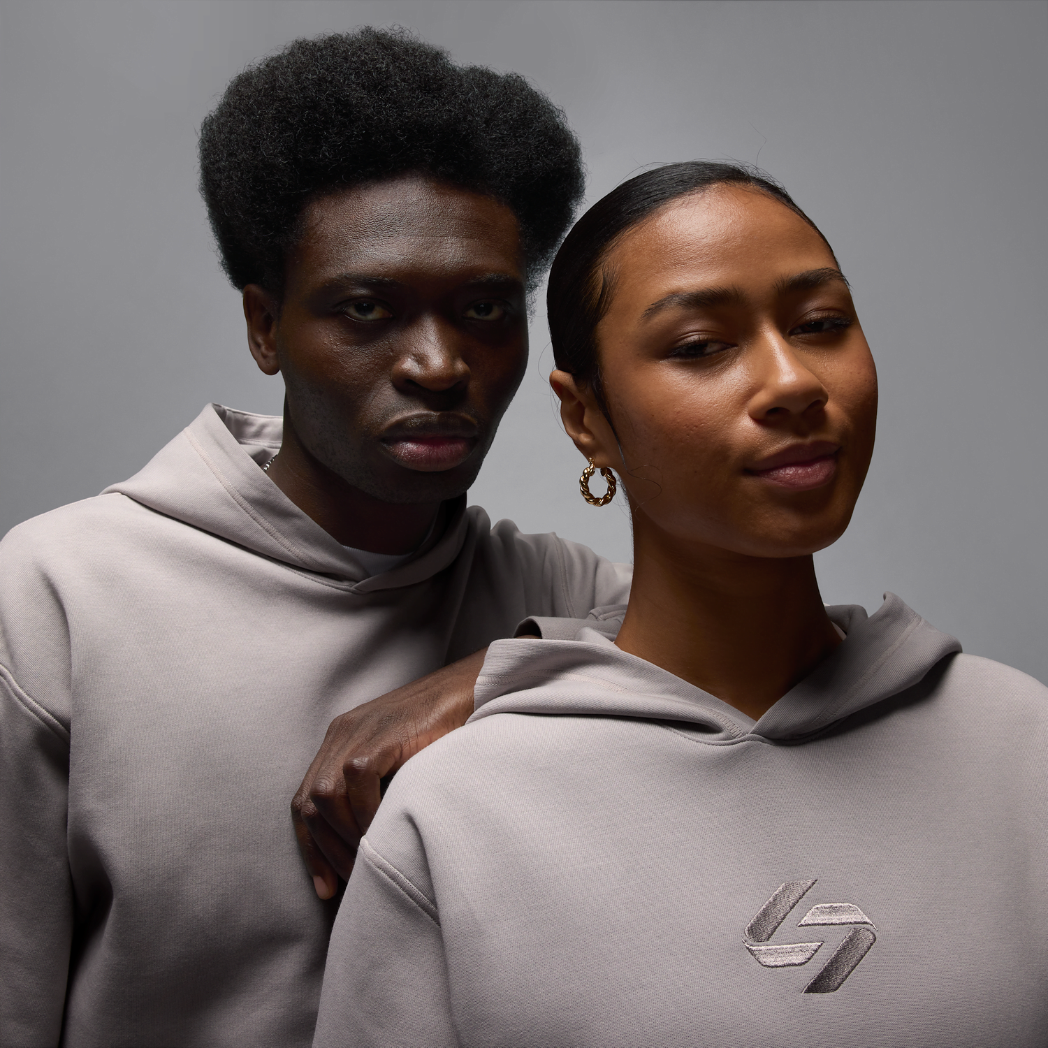 Sweatshirt Nike Luka Dri-FIT Fleece Hoodie Grå | HQ8778-009, 1