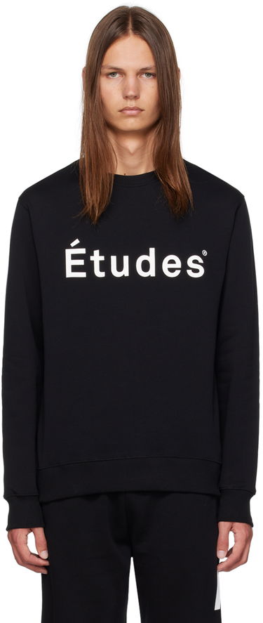 Sweatshirt Études Story Sweatshirt Svart | C00ME200A01599, 0