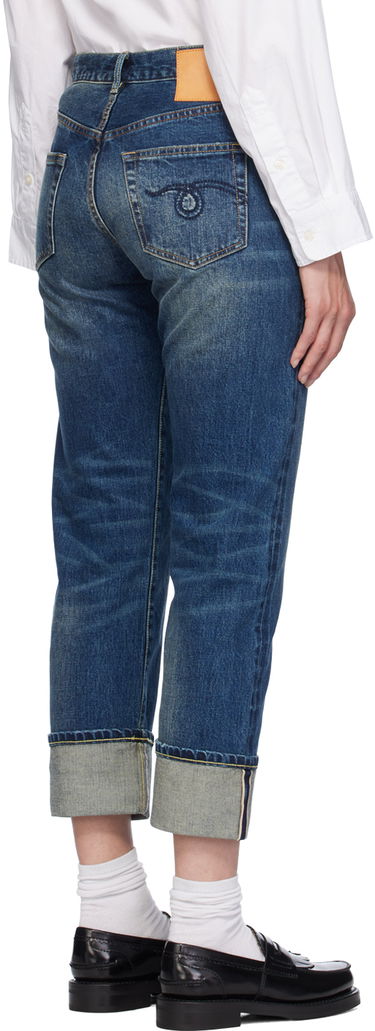 Jeans R13 R13 Cuffed Romeo Jeans Blå | R13WD113-D160A, 2