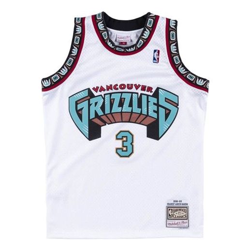 Jersey Mitchell & Ness Grizzlies Shareef Abdur-Rahim Swingman Jersey Vit | SMJYGS18377-VGRWHIT98SAB