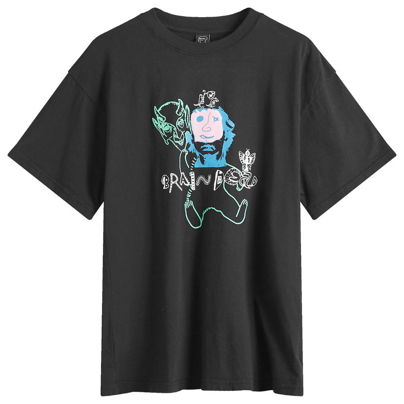 T-shirt Brain Dead Masks Graphic T-Shirt Svart | W24T00004082-BLK