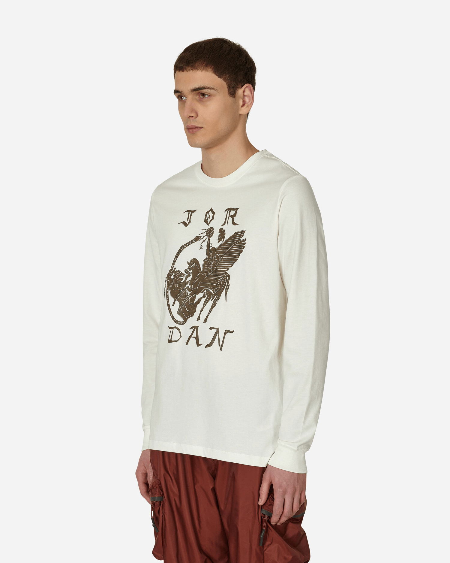 T-shirt Jordan Artist Series by Umar Rashid Longsleeve T-Shirt Vit | DV8424-133, 1