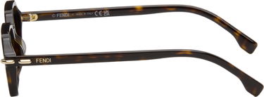 Solglasögon FENDI Rectangular Frame Selliera Sunglasses Brun | FE40174IM5152C 840126860320, 2
