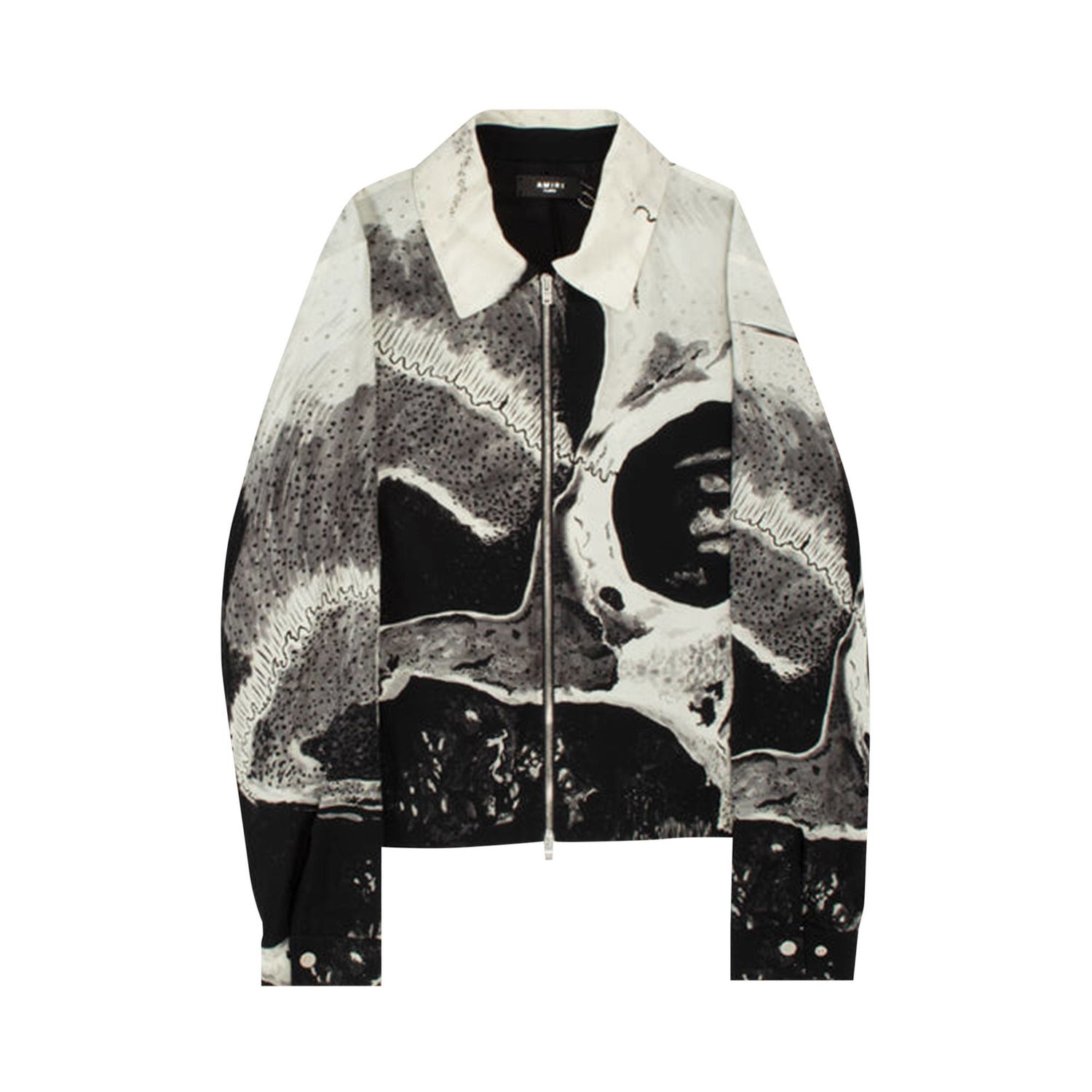 Jacka AMIRI x Wes Lang Big Skull Blouson Svart | AW22MJF015 001 BLAC, 1