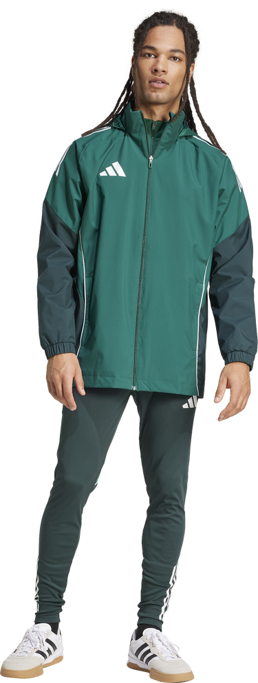 Vindjacka adidas Performance Adidas TIRO25C All-Weather Hooded Jacket Grön | ji8936, 2