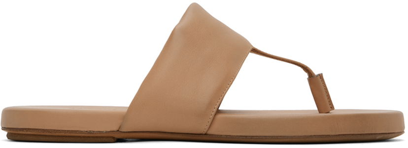 Badkläder Marsèll Marsell Spanciata Thong Sandals Beige | MW7986 091
