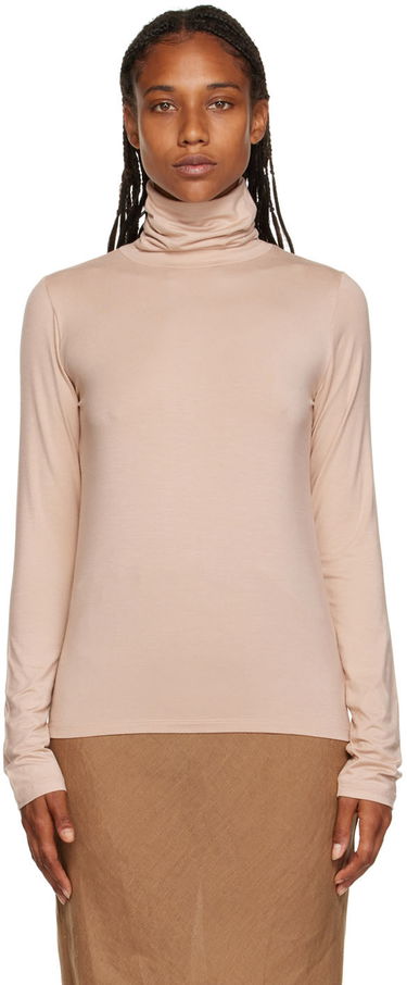 Sweater Baserange Bamboo Turtleneck Beige | TOTN, 0