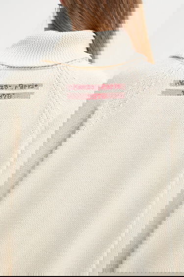 Sweater KENZO City Landmark Graphic Zipped Wool Cardigan Vit | FF65CA7453CF, 4