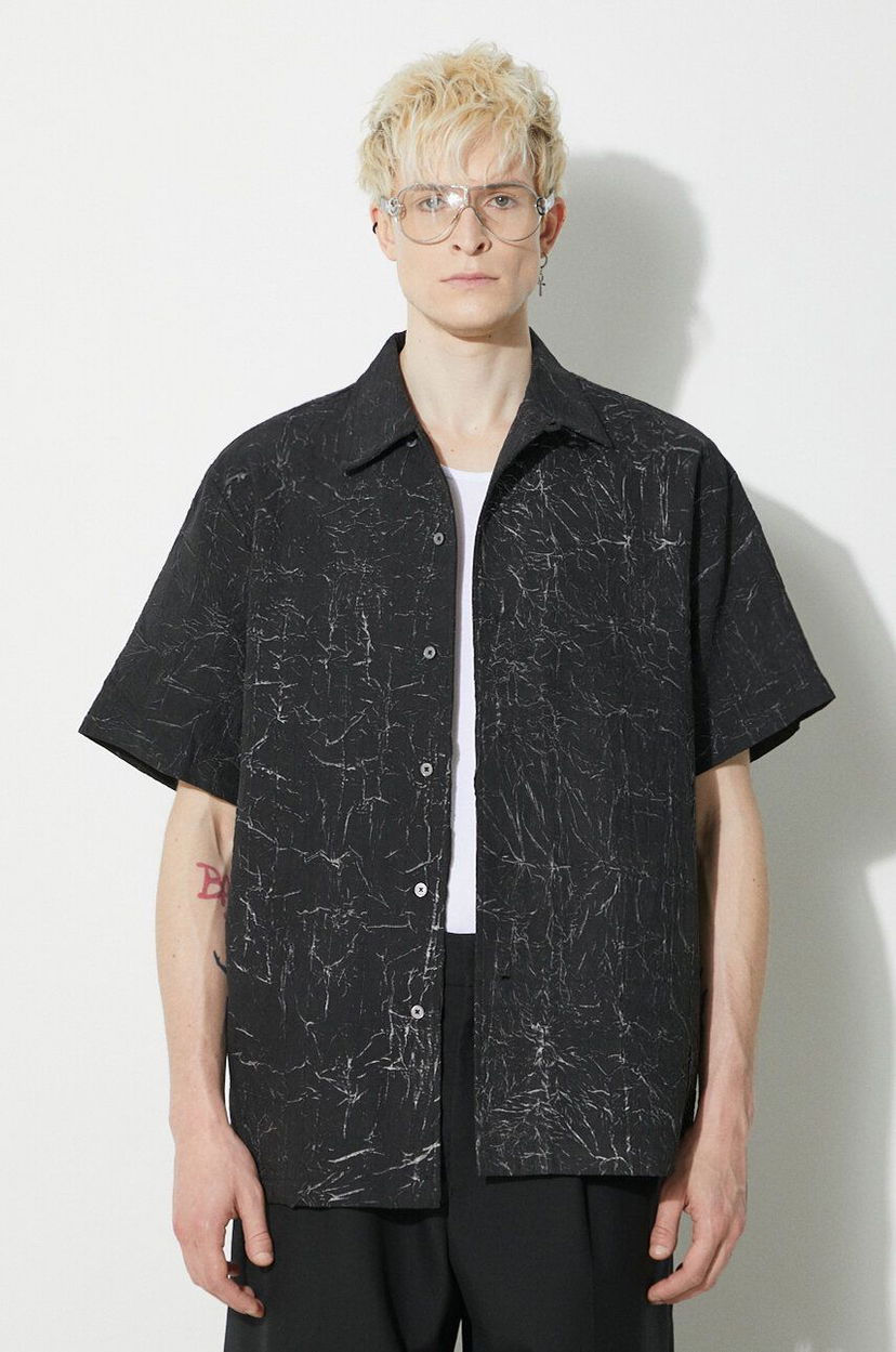 Skjorta Han Kjøbenhavn Relaxed Shirt Svart | M.133651