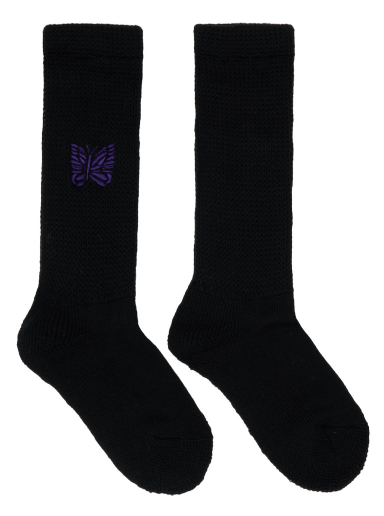 Strumpor Needles Pile Socks Svart | LQ048