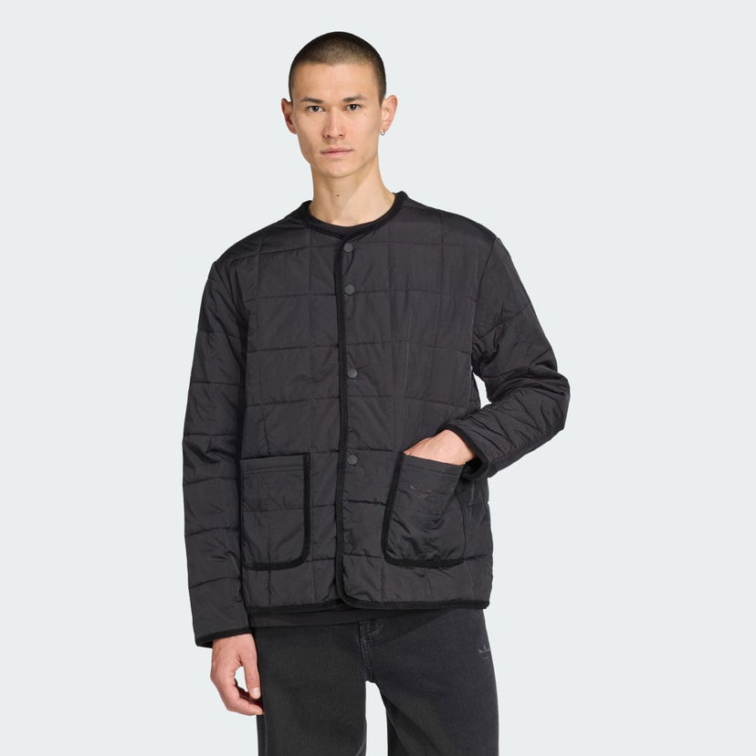 Pufferjacka adidas Originals adidas Originals Quilted Jacket Svart | JW5820