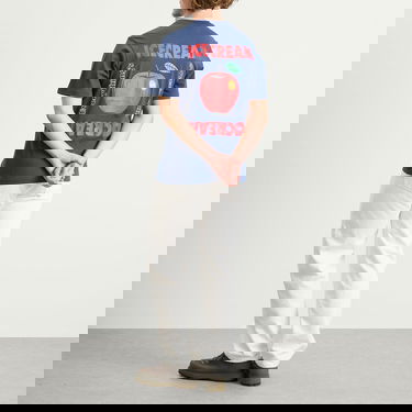 T-shirt BBC IceCream ICECREAM To The Core T-Shirt, Size Large Blå | IC25352-NVY, 4