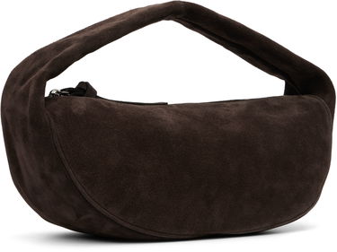 Axelväska BY FAR BY FAR Cush Suede Shoulder Bag Brun | MWBSB005KL009BR054PL, 1