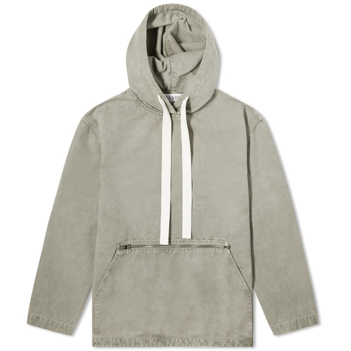 Sweatshirt JW Anderson Garment Dye Hoodie Grå | JK0311-PG1476-929, 0