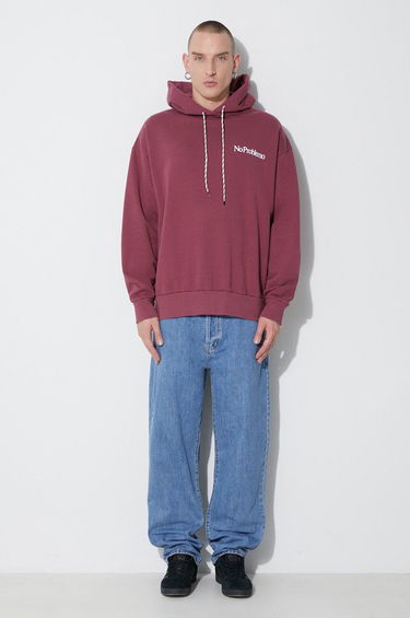 Sweatshirt Aries Hoodie With Print Purpur | FUAR20017, 1