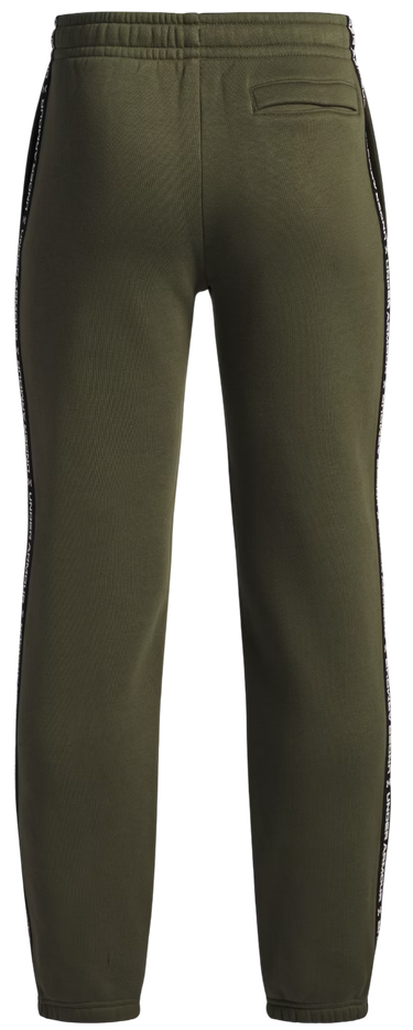 Träningsbyxor Under Armour Icon Fleece Taping Joggers Grön | 1390294-391, 1