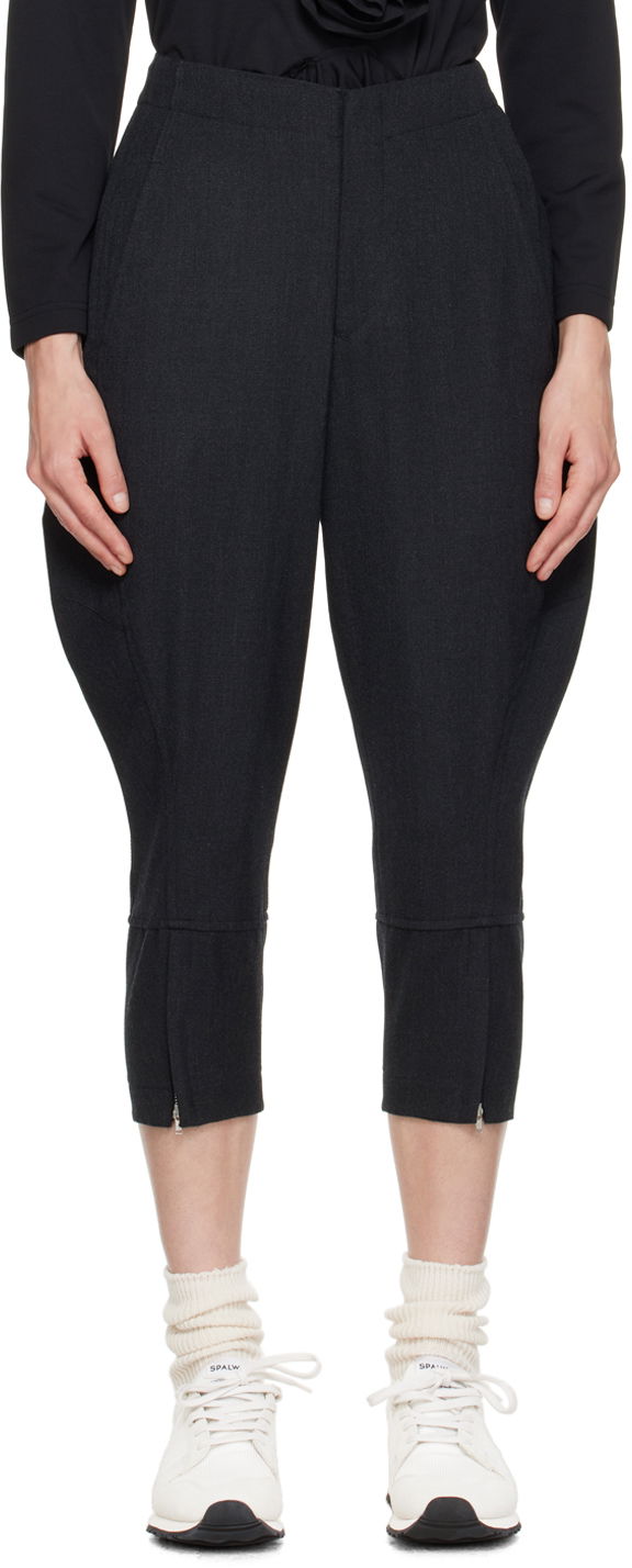 Byxor Comme des Garçons Comme des Garçons Comme des Garçons Paneled Trousers Grå | RL-P009-051