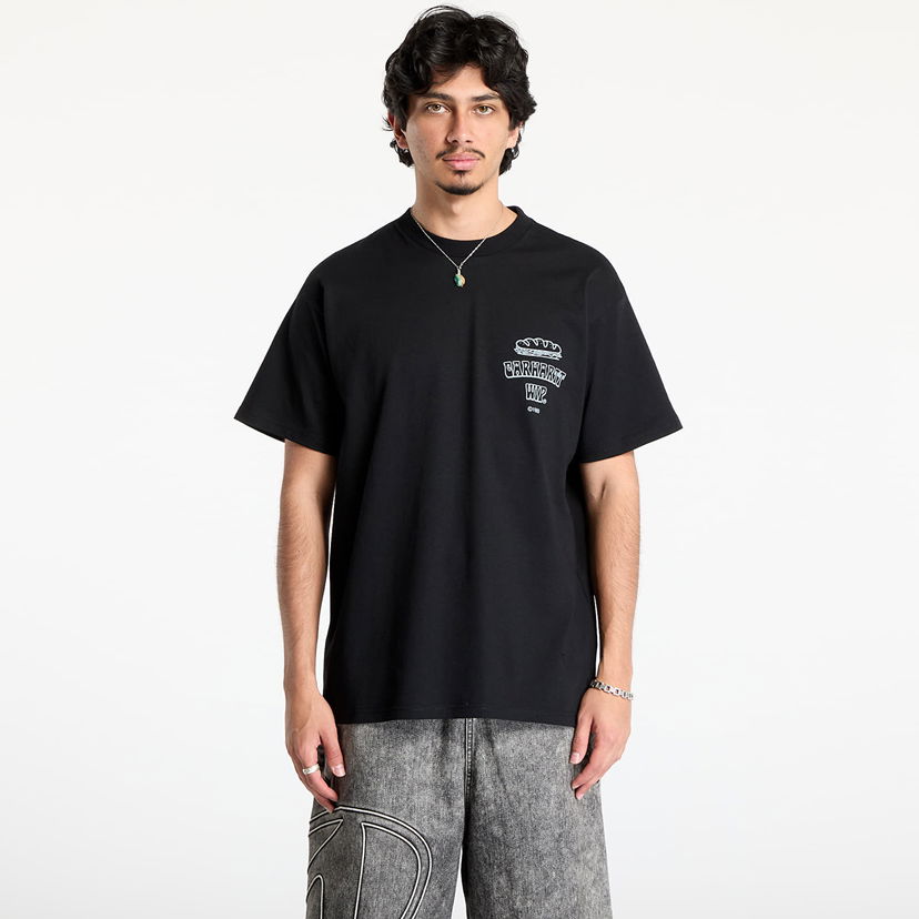T-shirt Carhartt WIP Carhartt WIP Short Sleeve Sandwich T-Shirt Svart | I035230.89XX