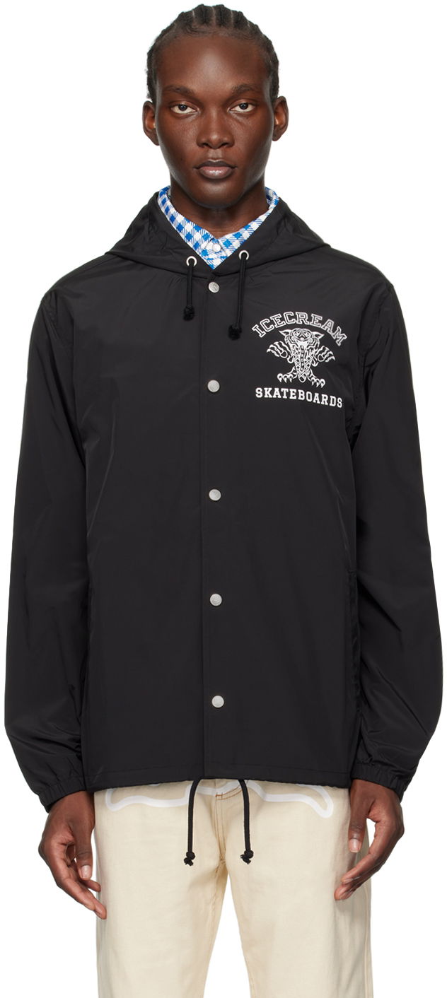 Vindjacka BBC IceCream Hooded Jacket Svart | IC24204