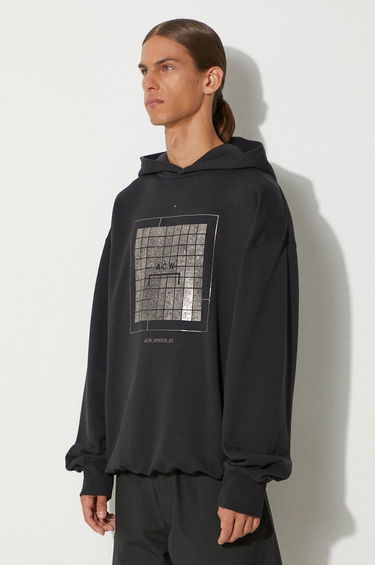 Sweatshirt A-COLD-WALL* Foil Grid Svart | ACWMW074, 3