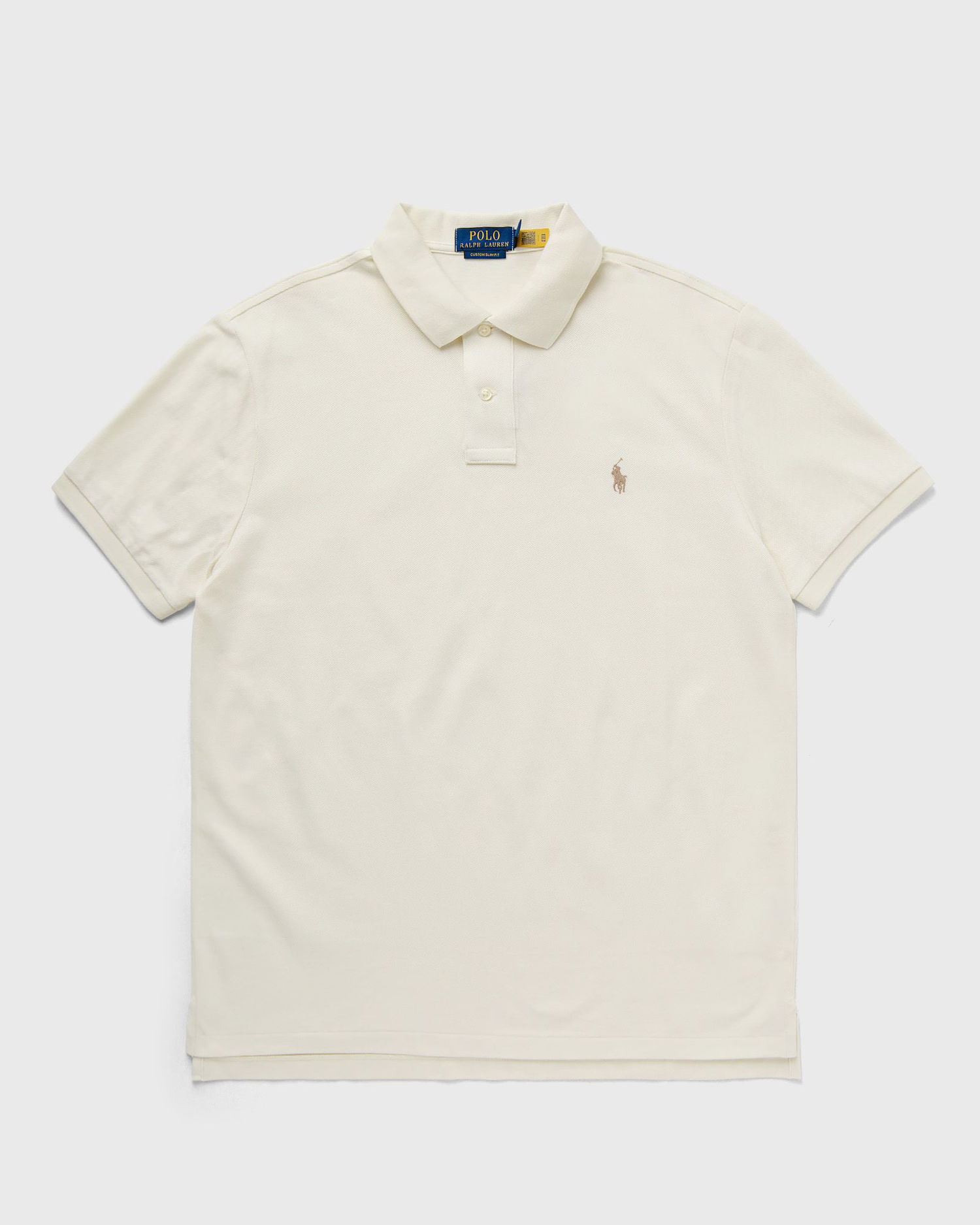 Polotröja Polo by Ralph Lauren SSKCCMSLM1-SHORT SLEEVE-KNIT Beige | 710680784372, 0