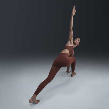 Damasker Nike Zenvy High-Waisted Leggings Brun | DQ6013-218, 4