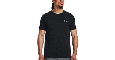 T-shirt Under Armour HeatGear Seamless Ripple Tee Svart | 1379281-001, 1