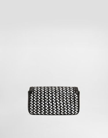 Axelväska Dolce & Gabbana Dolce & Gabbana Marlene Minibag Crossbody With Checkered Weave Flerfärgad | BP3415A9N7989697, 3