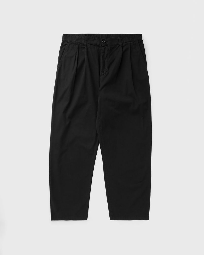 Byxor Carhartt WIP Evan Pleated Cropped Pants Svart | I035563-89.GD