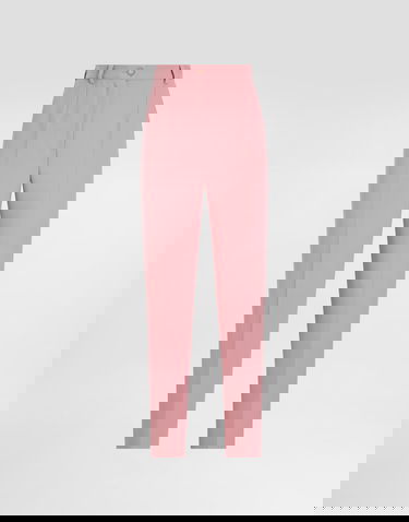 Byxor Dolce & Gabbana Dolce & Gabbana Tailored Double Wool Crepe Pants Rosa | FTAM2TFU2L8F0473, 0