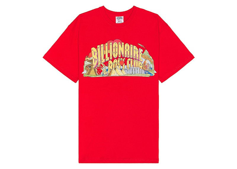 T-shirt BILLIONAIRE BOYS CLUB Billionaire Boys Club Arch Wonder T-Shirt Röd | 8412206RED
