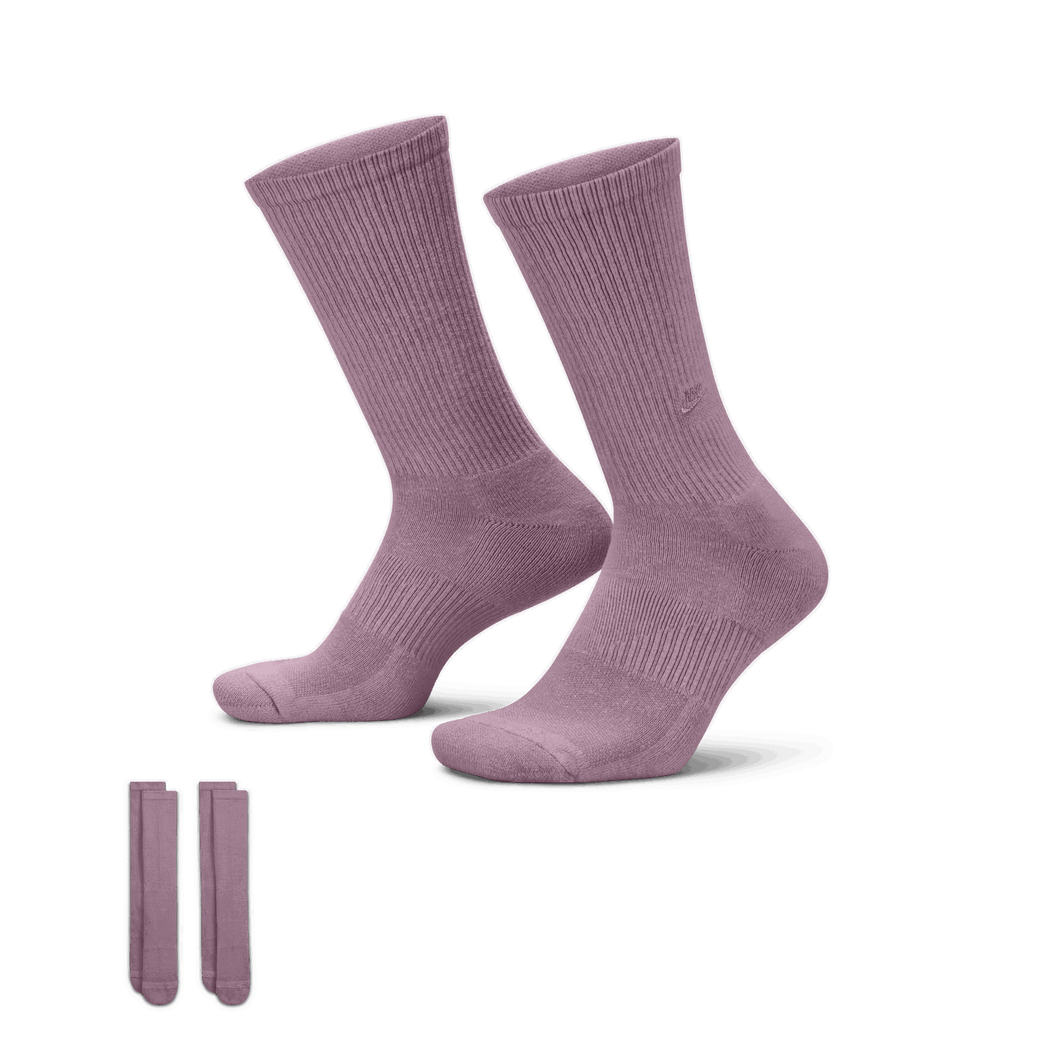 Strumpor Nike Everyday (2 páry) Bourgogne | FZ3073-523, 0