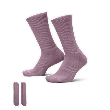 Strumpor Nike Everyday (2 páry) Bourgogne | FZ3073-523, 0