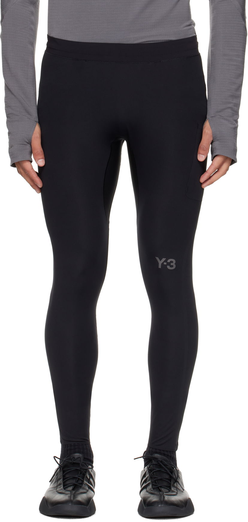 Damasker Y-3 Y-3 Running Leggings Svart | JX4805
