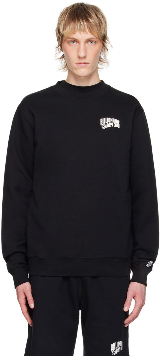Sweater BILLIONAIRE BOYS CLUB Small Arch Sweatshirt Svart | BC004