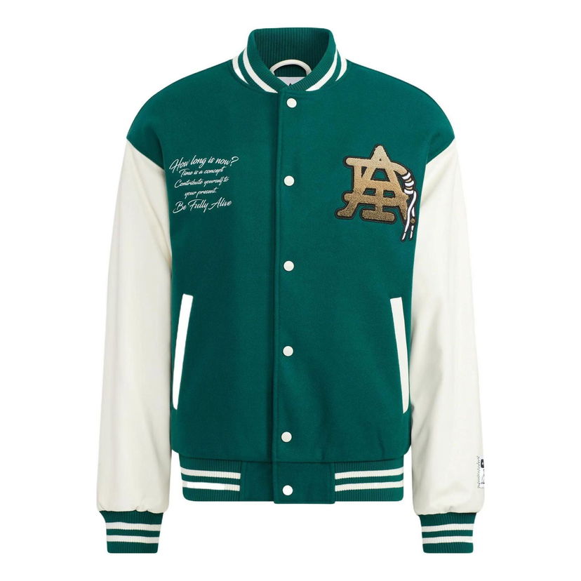Bomberjacka adidas Originals Originals Mc Varsity Jacket Grön | HZ7093