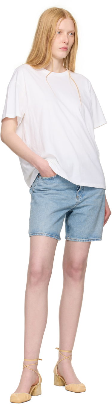 Shorts AGOLDE AGOLDE Dame Denim Shorts Blå | A221-1206, 3