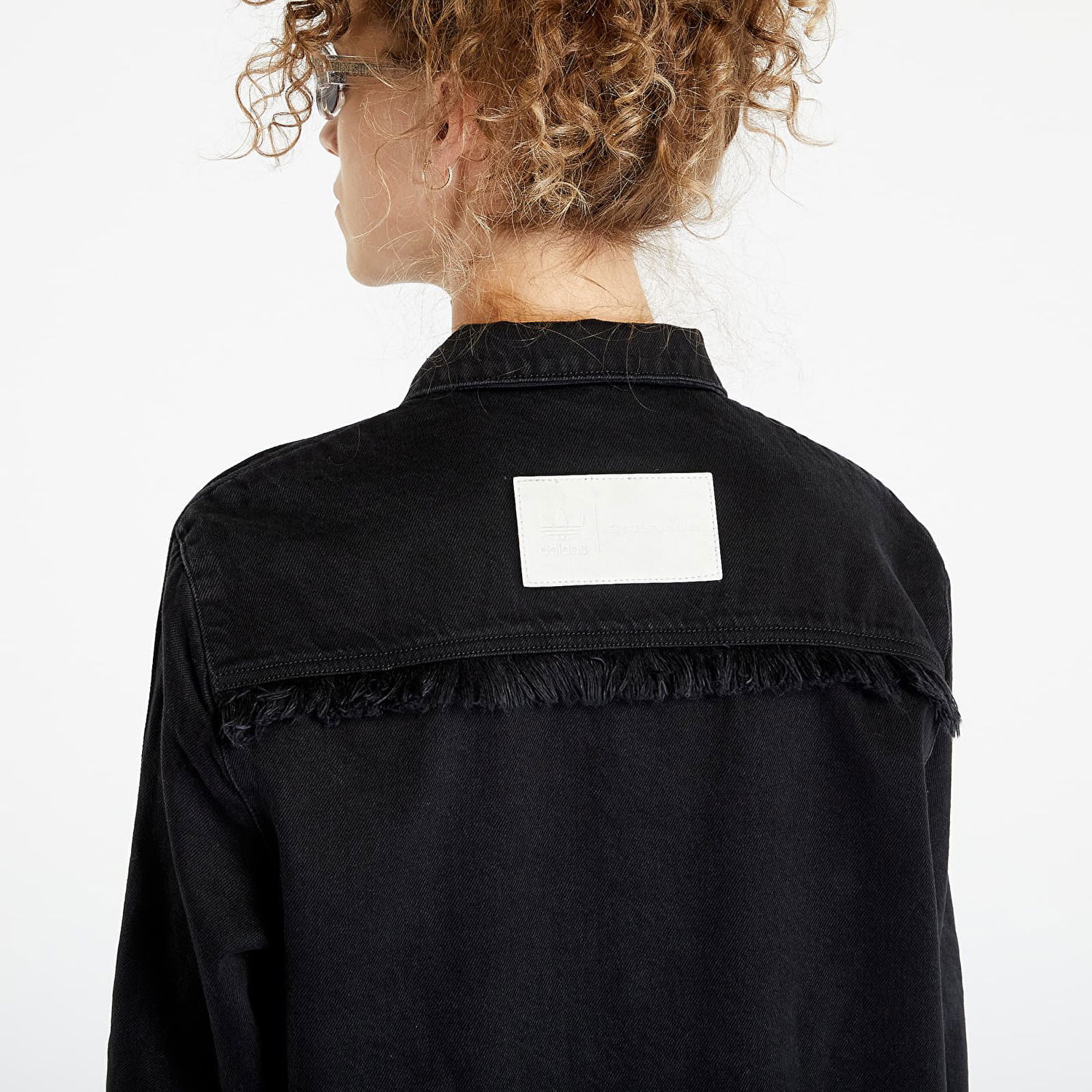 Klä adidas Originals adidas x Ksenia Schnaider Denim Shirt Svart | IJ8342, 1