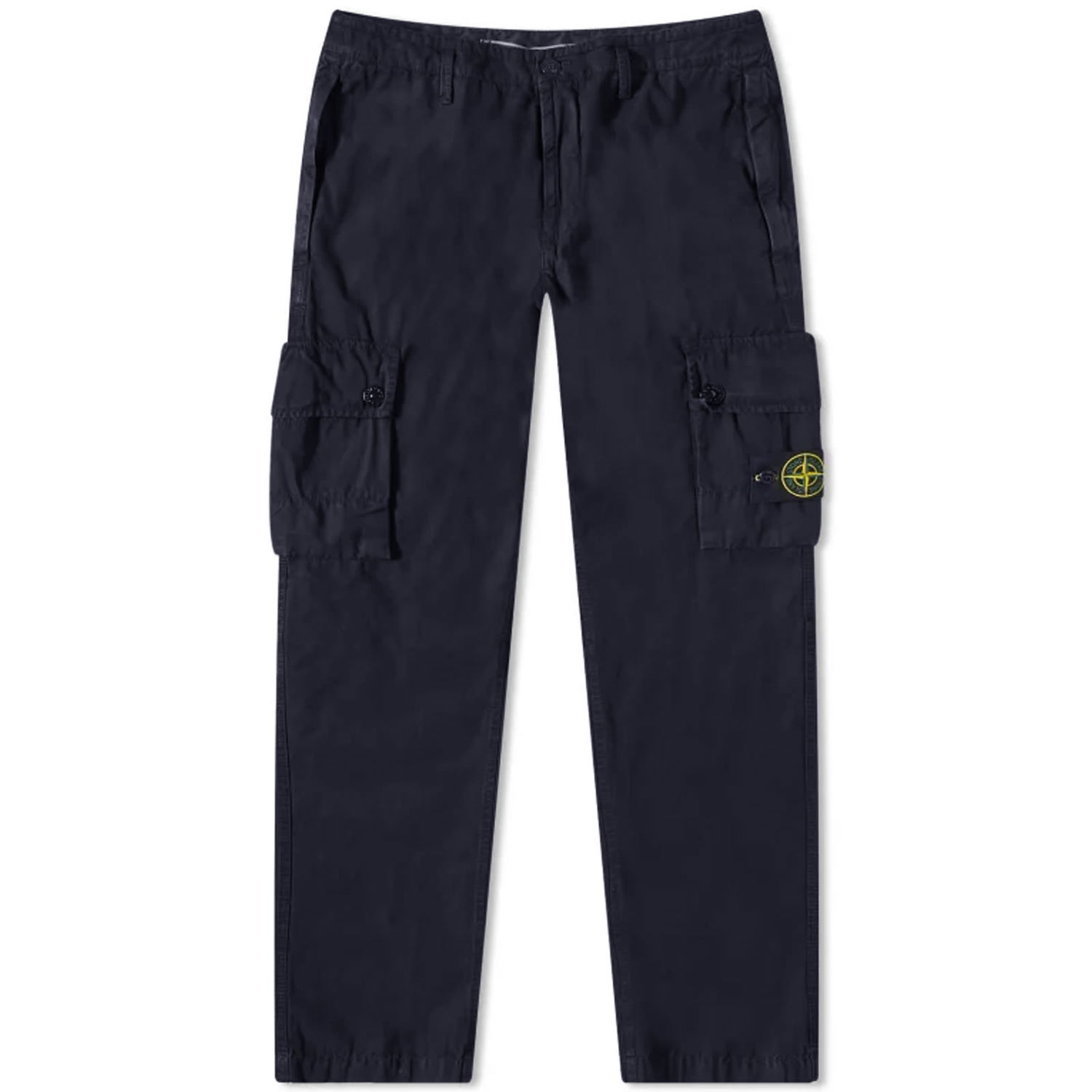 Cargo byxor Stone Island Brushed Cotton Canvas Cargo Pant Navy Mörkblå | 1015303WA-A0120, 0