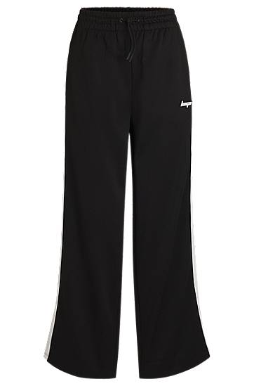 Träningsbyxor BOSS Retro Tracksuit Bottoms with Side Stripe Svart | 50537080, 0