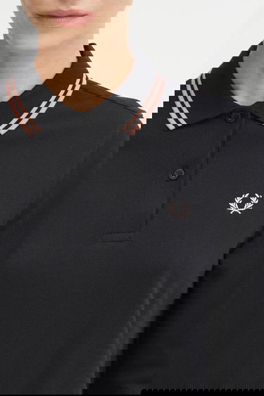Polotröja Fred Perry Fred Perry Long Sleeve Polo Shirt Svart | G3636, 3