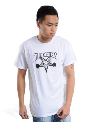 T-shirt Thrasher Skategoat Tee Vit | 110117/WH