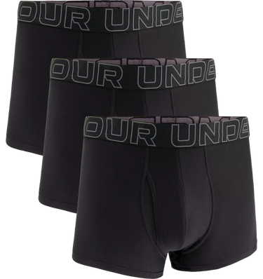 Boxare Under Armour Performance Tech™ 3" 3P Svart | 1383882-001, 2