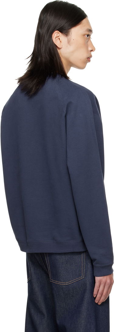 Sweatshirt Moncler Moncler Genius x Gilga Farm Cotton Sweatshirt Mörkblå | K24028G0000289AUJ, 2