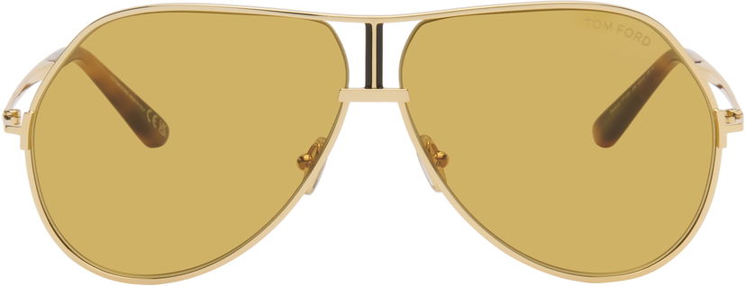 Solglasögon Tom Ford Tom Ford Rickie-02 Sunglasses Gul | FT1281_6330E
