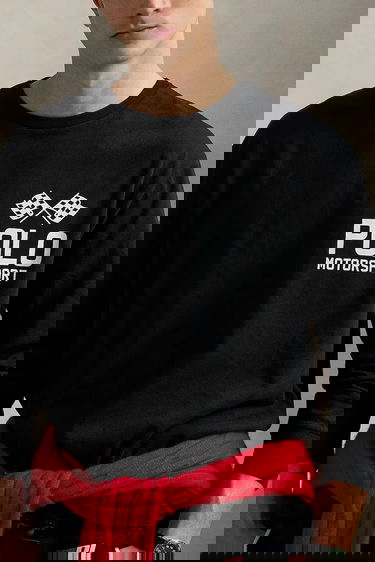 T-shirt Polo by Ralph Lauren Polo Ralph Lauren Motorsport Long Sleeve T-Shirt Svart | 710972612, 3